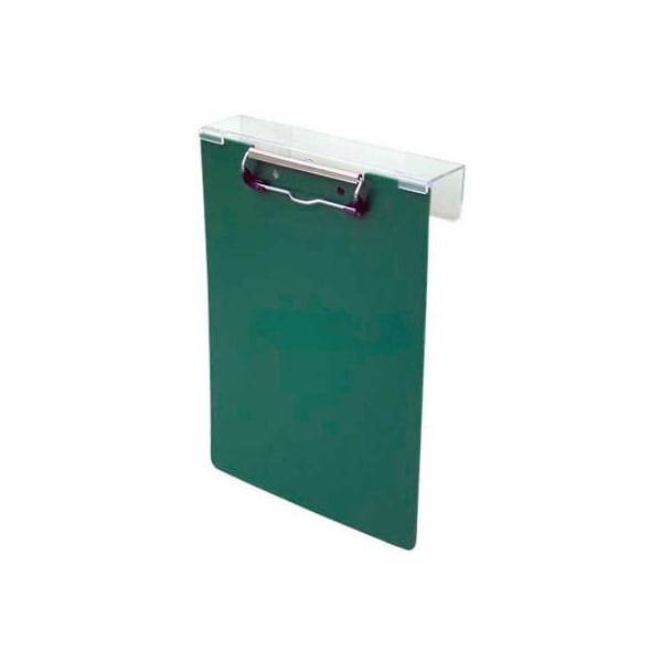 Omnimed Omnimed Poly Overbed Clipboard, 9"W x 12-7/8"H, Forest Green 203913-FG - main